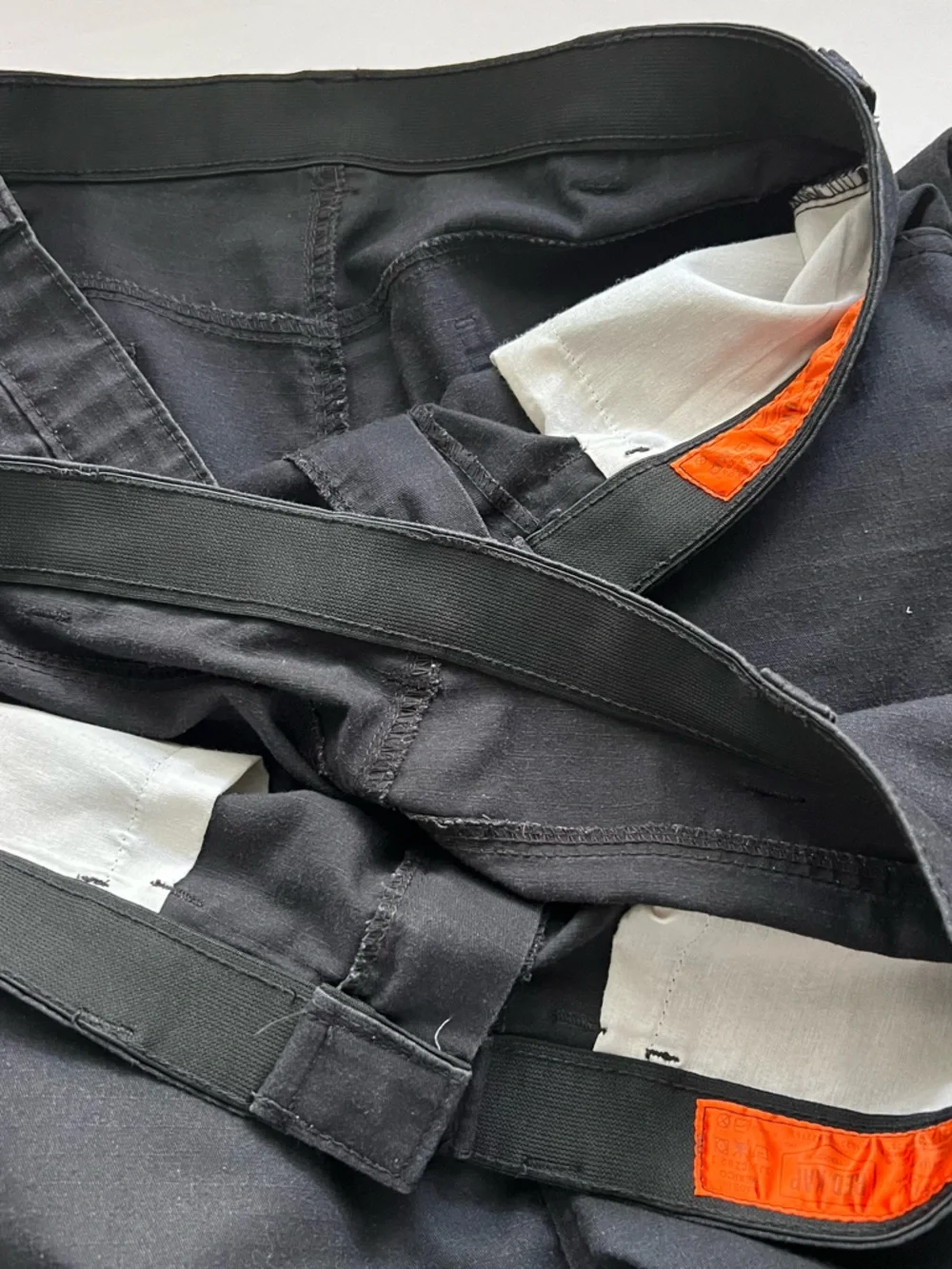 Set of 2 Red Kap Men's Black Cargo Pants with Five Pockets Size  34”x 32” - Picture 6 of 12